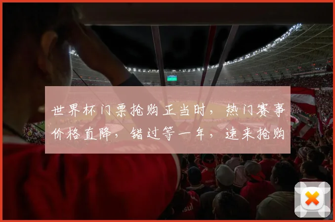 世界杯门票抢购正当时，热门赛事价格直降，错过等一年，速来抢购